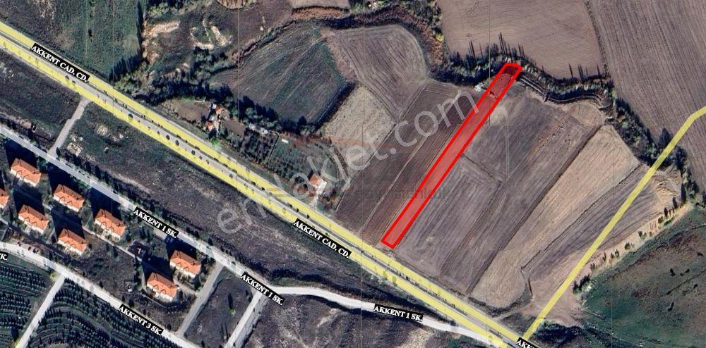 Güvenay - Çorum Akkent İmara Sınır 2,5 Dönüm Satılık Tarla - Görsel 4