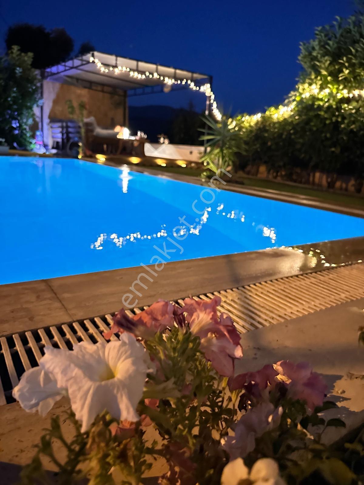 Marmaris Gökbel Deniz Manzaralı Havuzlu Kiralık Lüks Villa - Görsel 36