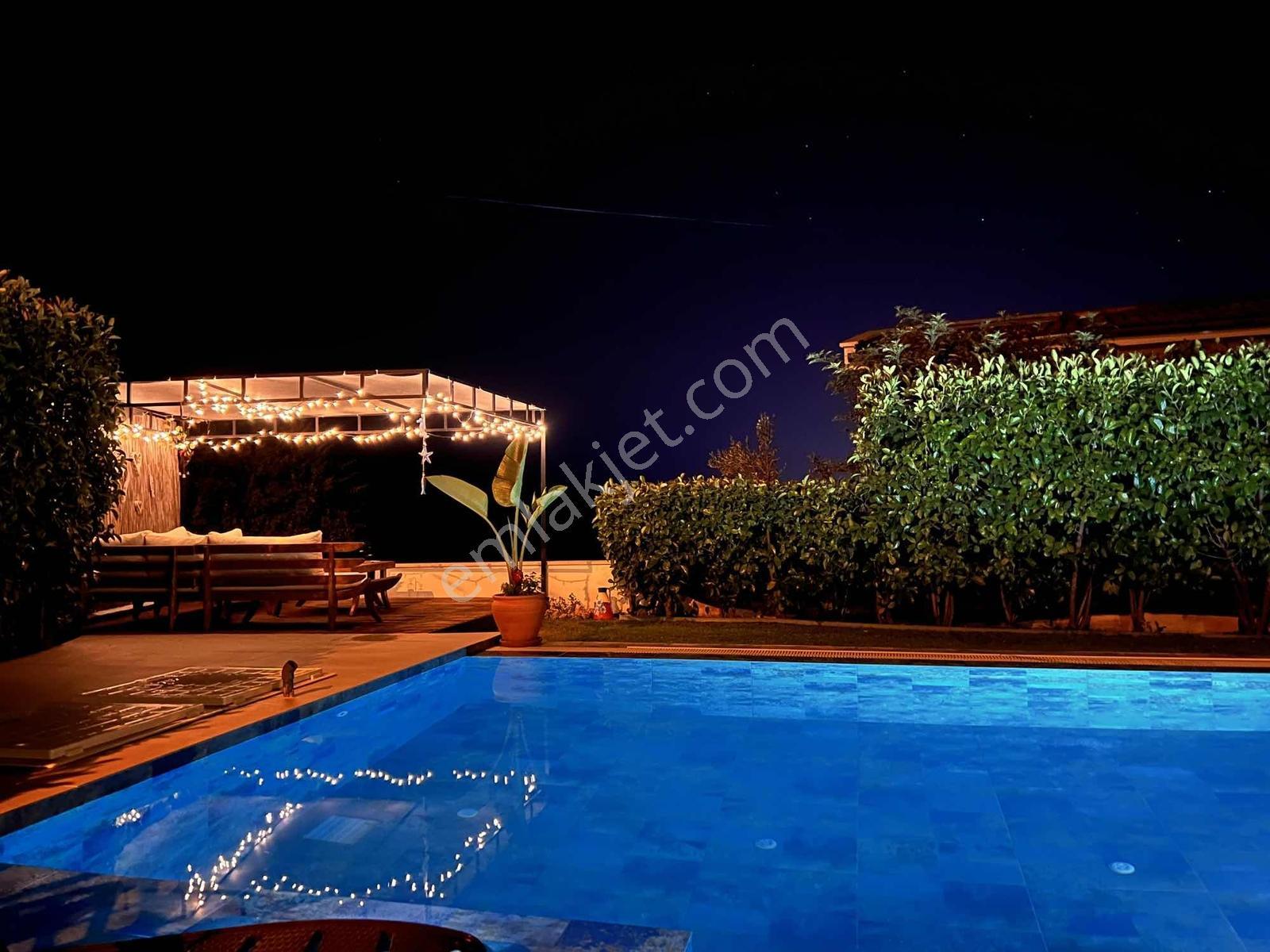 Marmaris Gökbel Deniz Manzaralı Havuzlu Kiralık Lüks Villa - Görsel 35