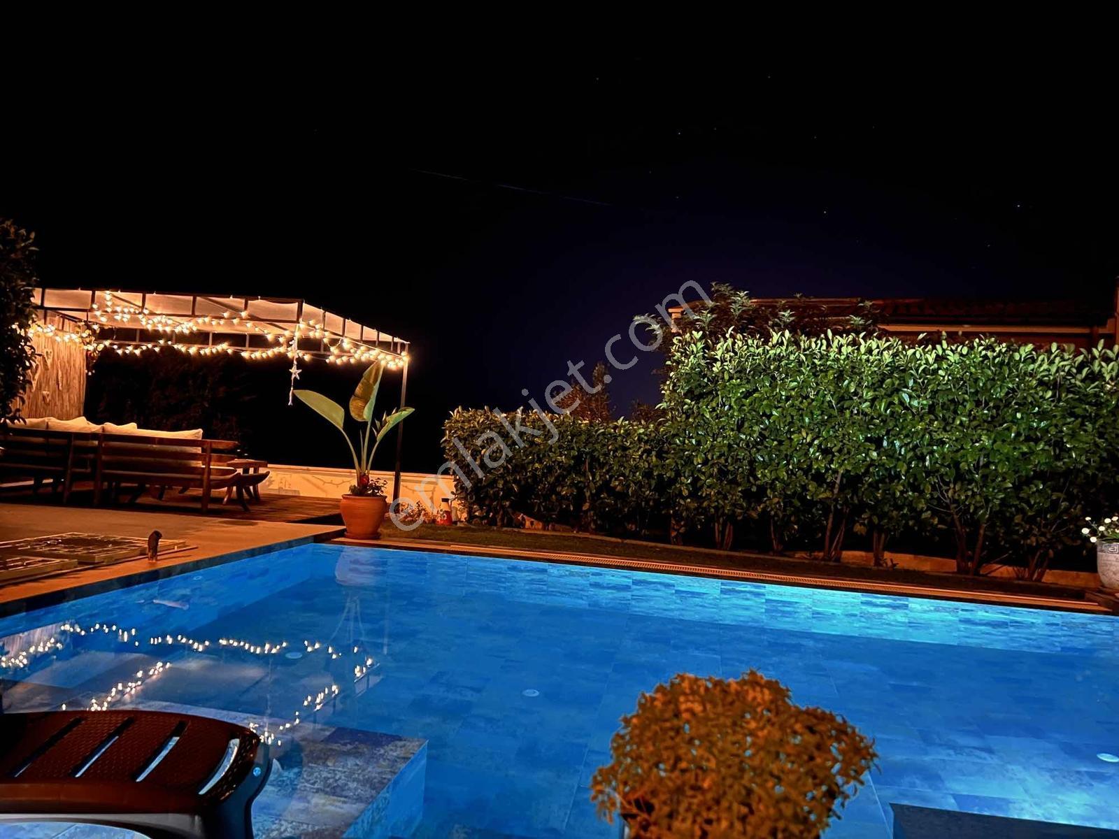 Marmaris Gökbel Deniz Manzaralı Havuzlu Kiralık Lüks Villa - Görsel 27