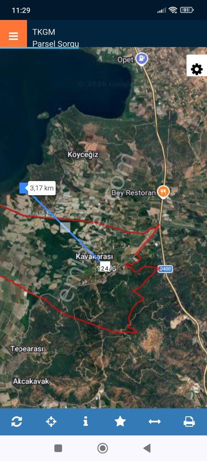 Stoptan Satılık Köyceğiz Gölüne 3 Km Mesafede Tarla - Görsel 7