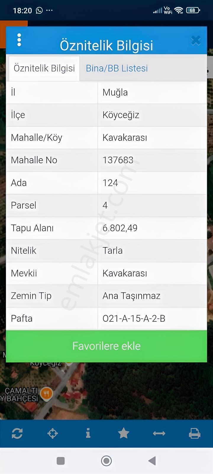 Stoptan Satılık Köyceğiz Gölüne 3 Km Mesafede Tarla - Görsel 9