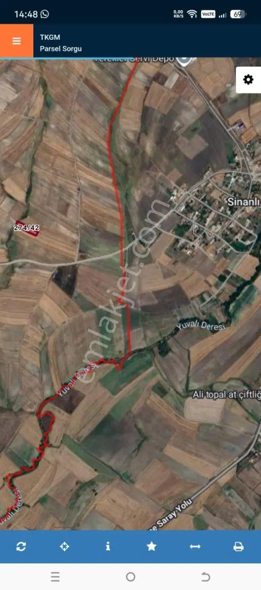 Tekirdağ Saray Beyazköy De Satılık 270 M2 Hise