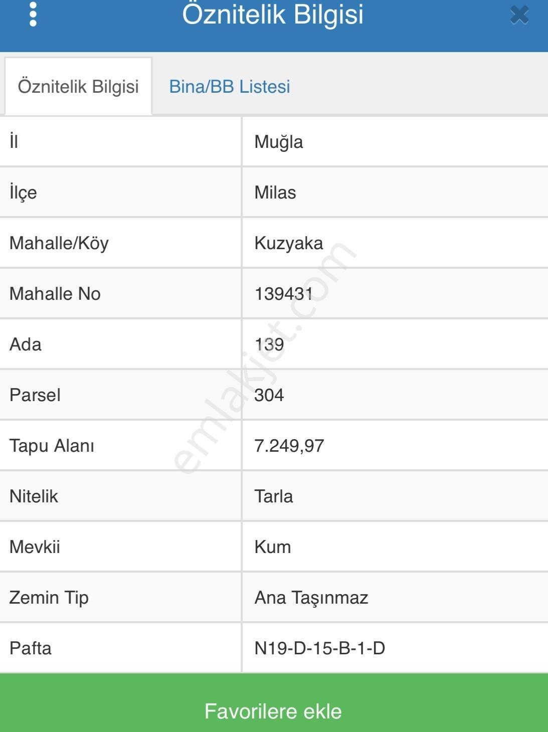 İnceoğlu'ndan Muğla Milas İlçesi Kuzyaka'da Satılık Tarla - Görsel 10
