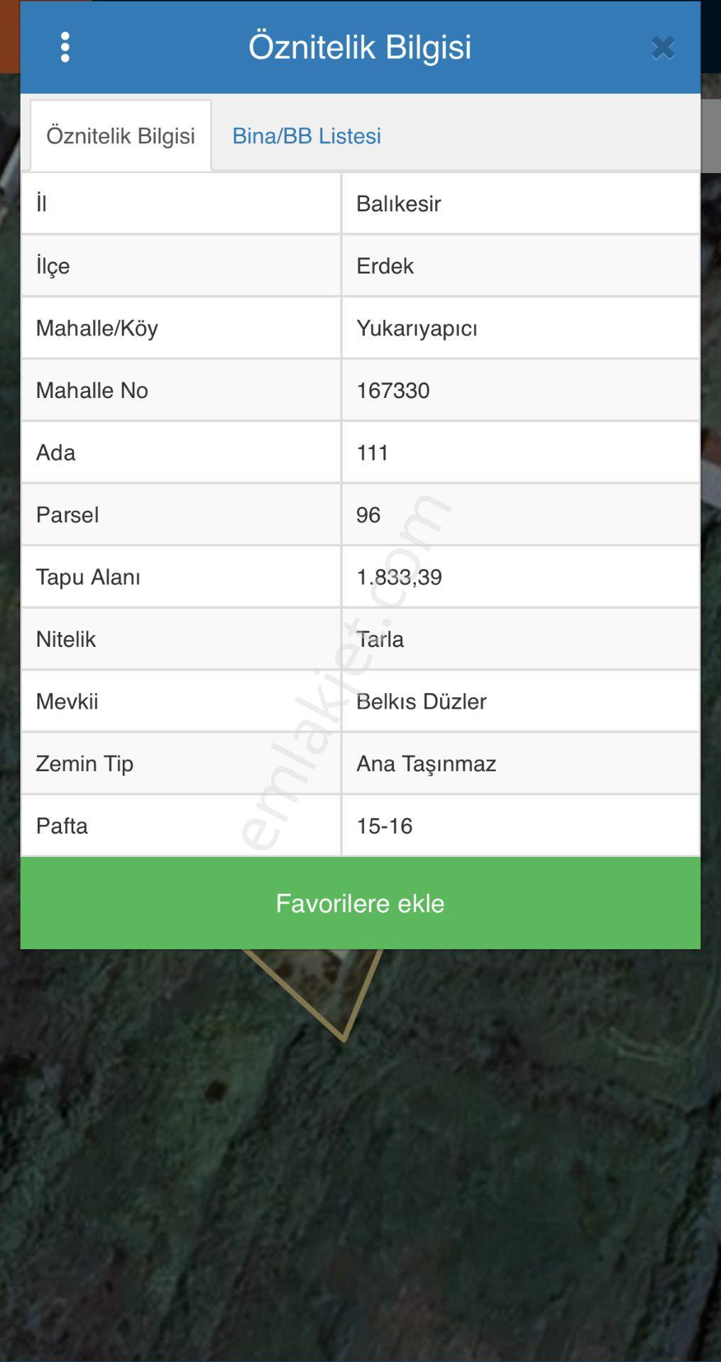 Cihan Emlaktan Satılık Yukarıyapıcıda Denize Yakın 610m2 Hisse - Görsel 3
