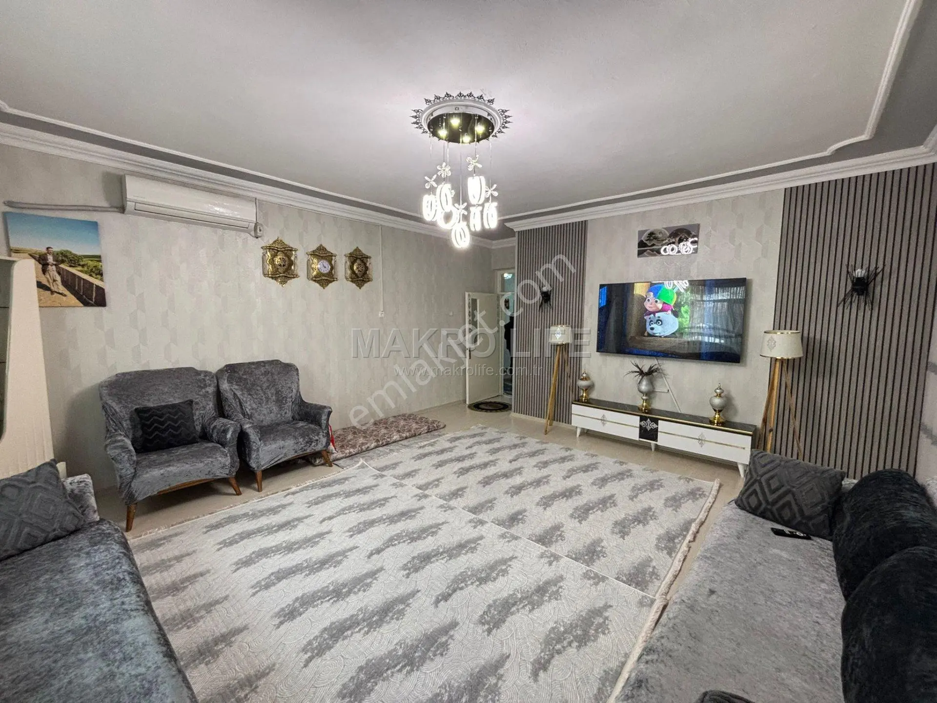 Gaziler Ana Cadde Üzeri Site İçerisinde Satılık 3+1 Full Yapılı Daire