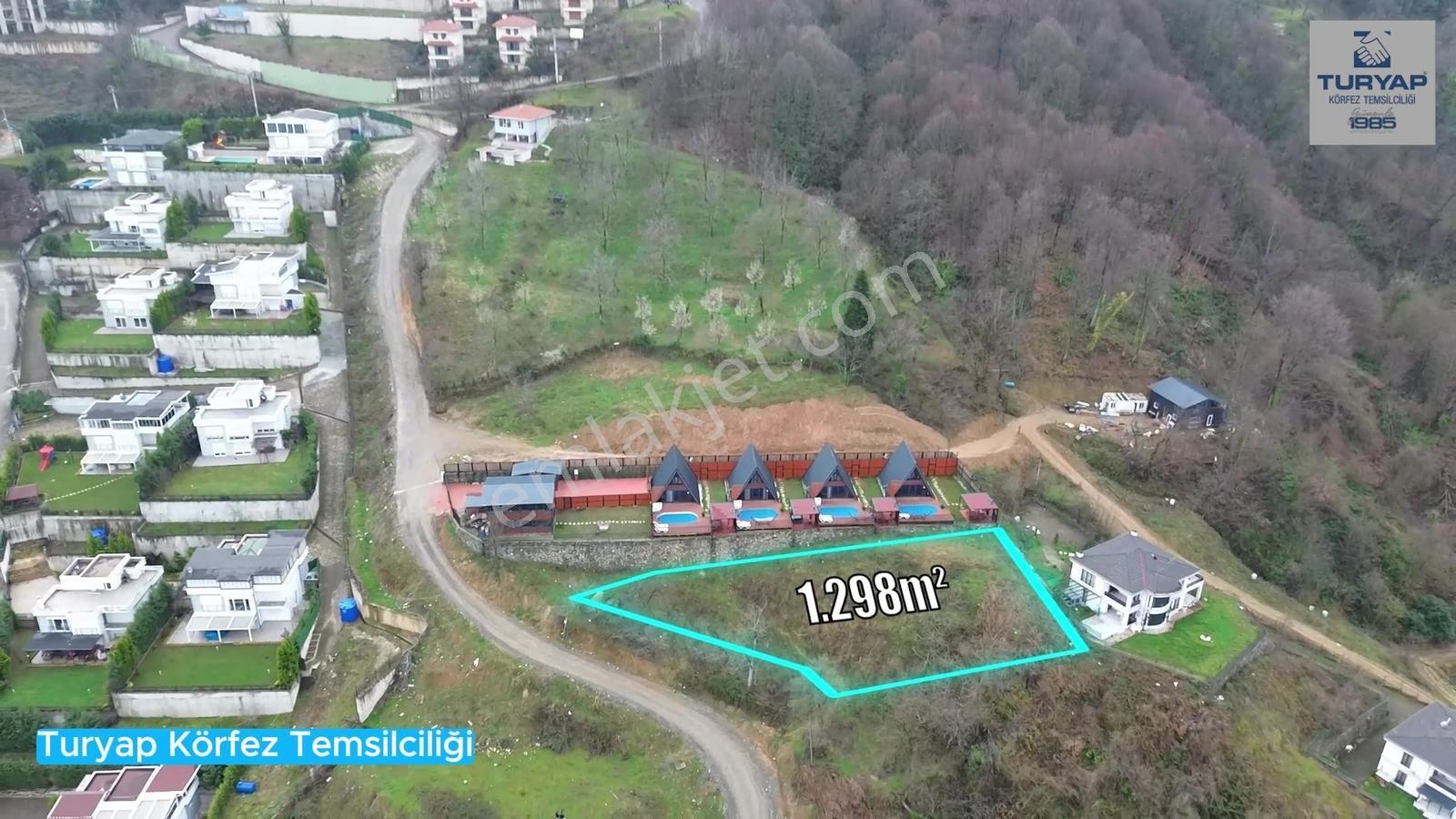 Turyap'tan Sapanca Kurtköyde 1298 M2 Satılık Villa Arsası