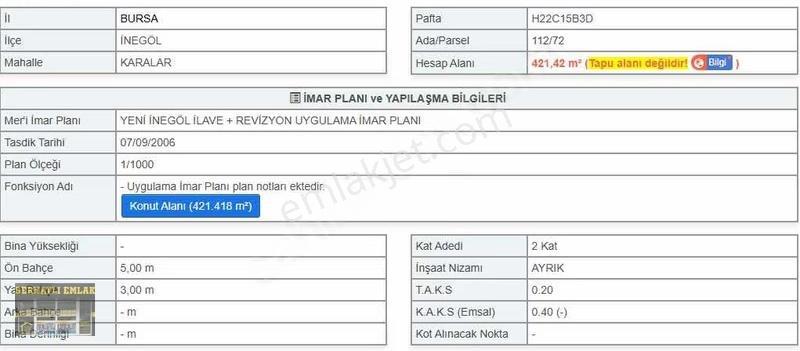 Serhatlı'dan Karalarda Satılık Arsalar - Görsel 2