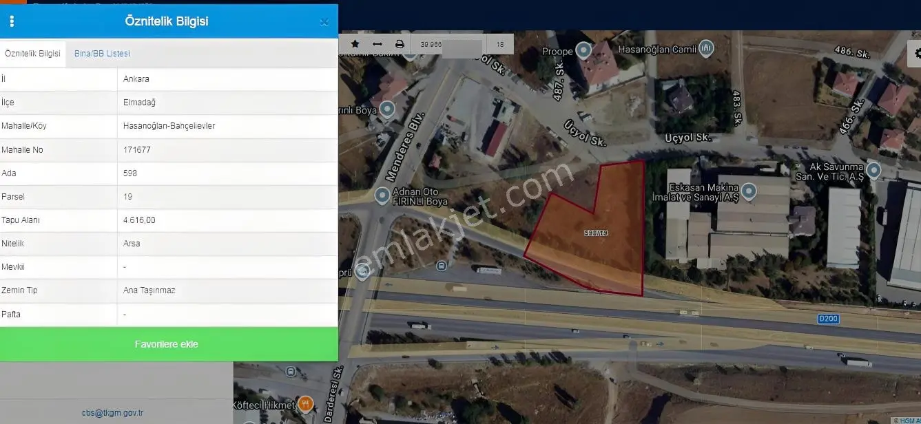 Samsunyolu Üzerinde 4600m2 Kiralık Arsa Ve Emsalleri - Görsel 5