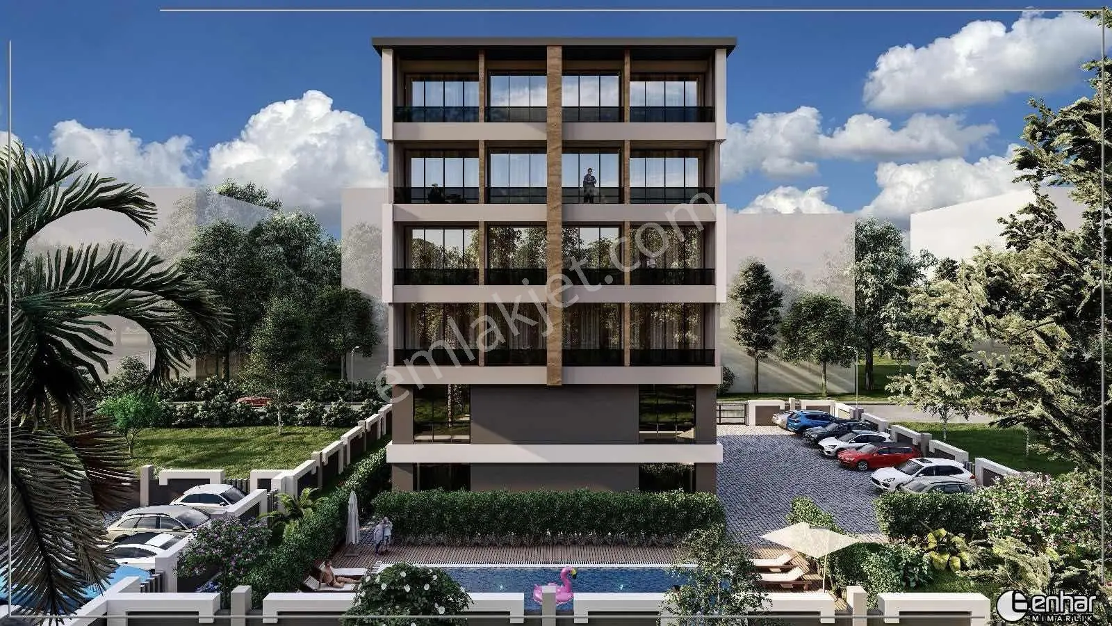 Altınovada Loft Havuz Manzaralı Sıfır 3+1 - Ekim Teslim - Görsel 7