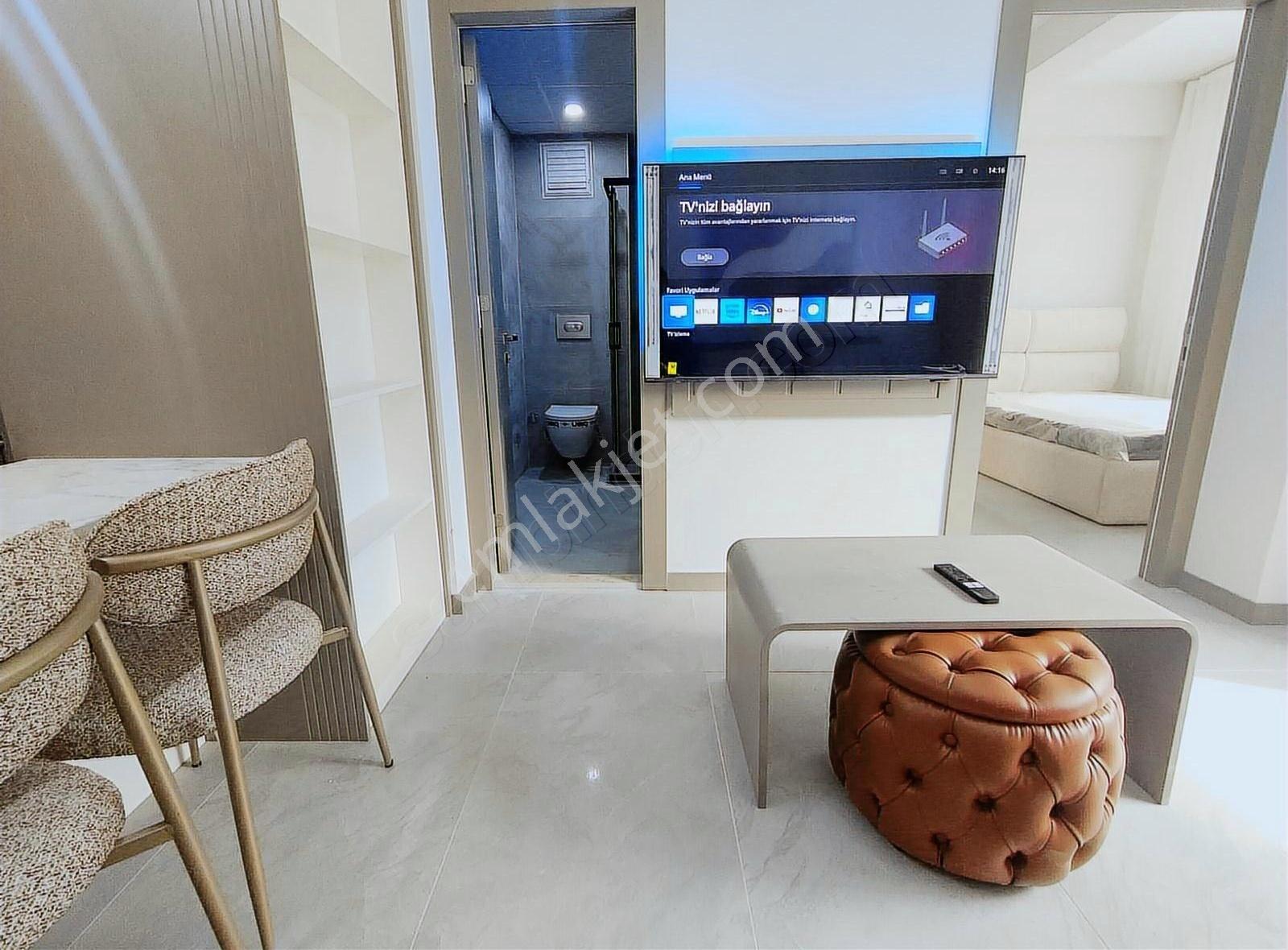 Zeytinköy Ün En Lüks Projesinde Kiralık Sıfır 1+1 Eşyalı Daire - Görsel 28