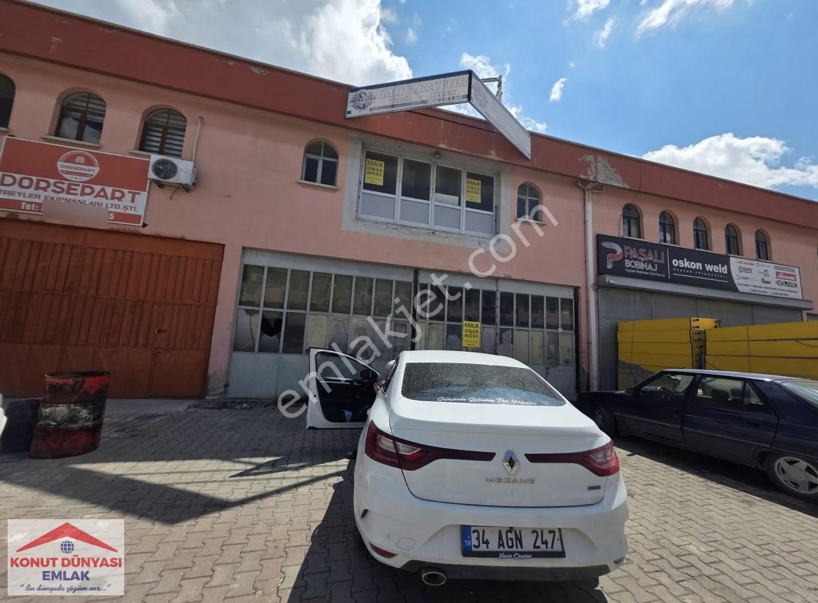 Yıldız Sanayi Sitesi 100+100+teraslı Kiralık Sanayi Dükkanı - Görsel 4