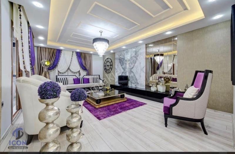 Icon'dan Akdeniz Mah'de Geniş Oturumlu Havuzlu Lüks 4+1 - Görsel 10