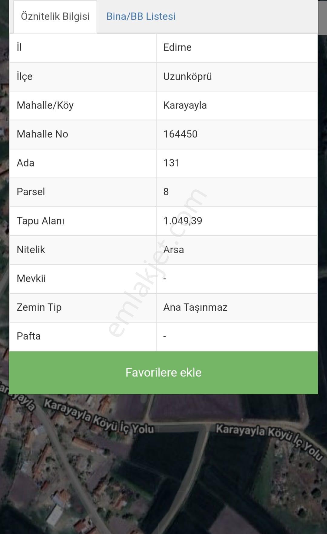 Edirne Uzunköprü Karayayla Satılık İmarlı Arsa /remax Necati Kurt - Görsel 4