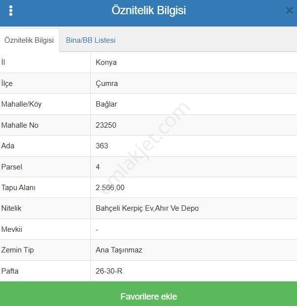 Çumra Merkezde 2 Kata Konut Kelepir İmarlı Arsa - Görsel 9