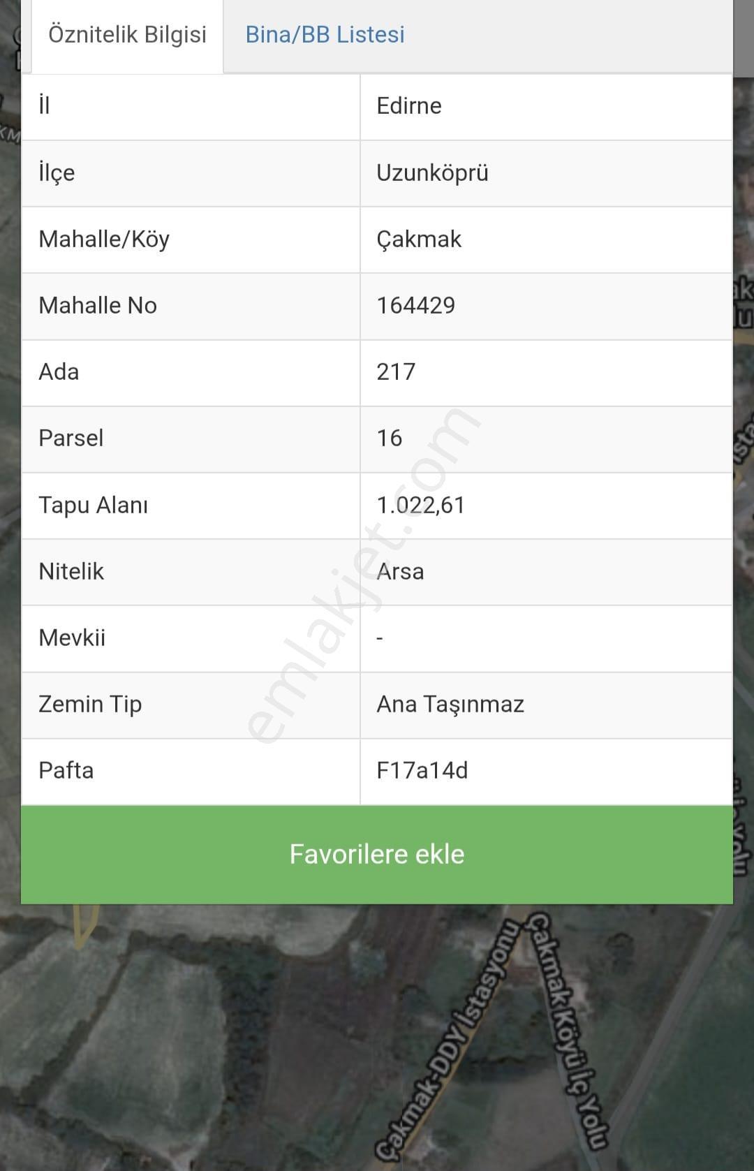 Edirne Uzunköprü Çakmak Satılık İmarlı Arsa /remax Necati Kurt - Görsel 4