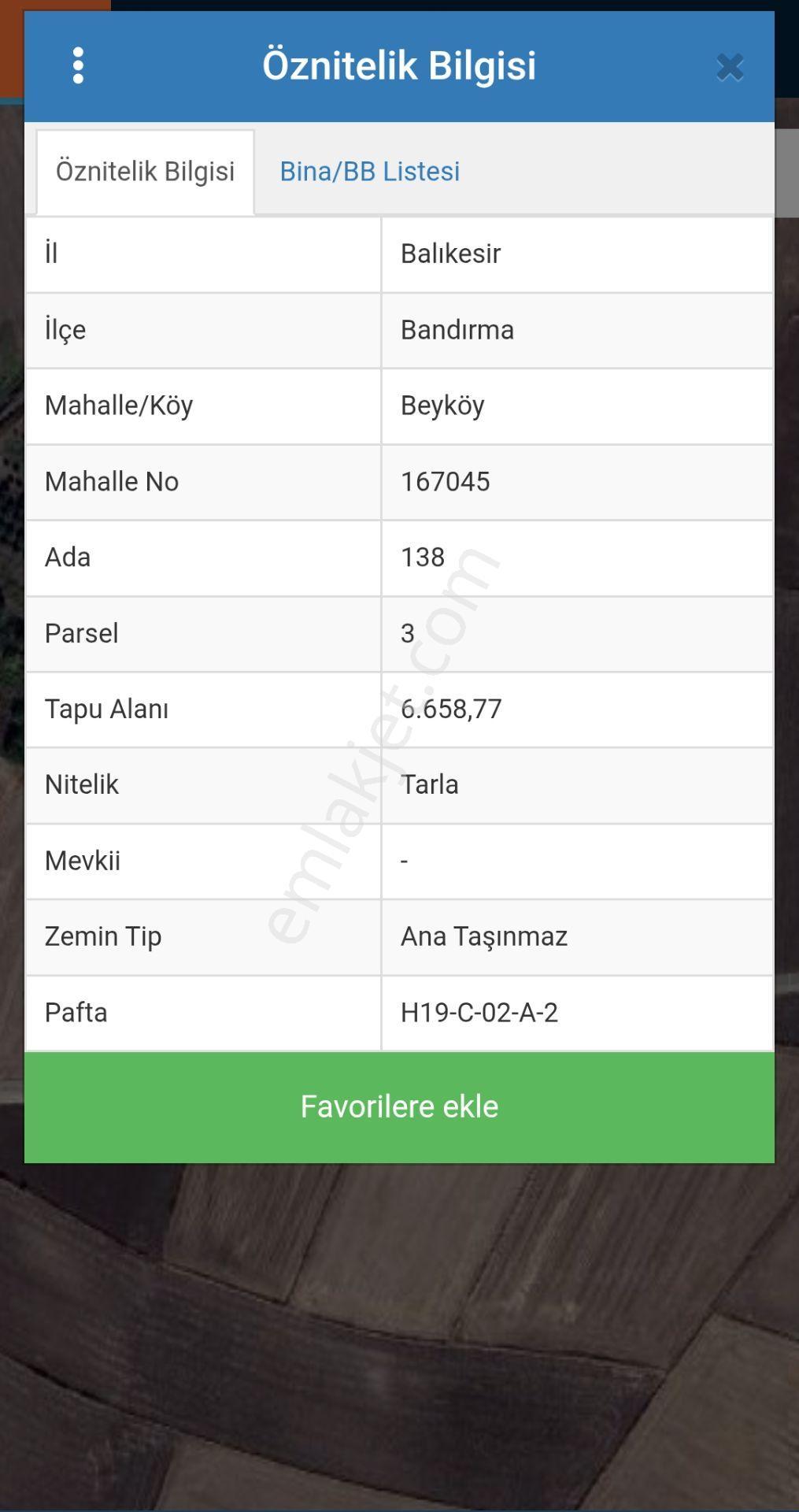 Cihan Emlak Tan Satılık Beyköy De Marmara Osb'ye 2 Km Mesafede Fırsat Tarla - Görsel 4