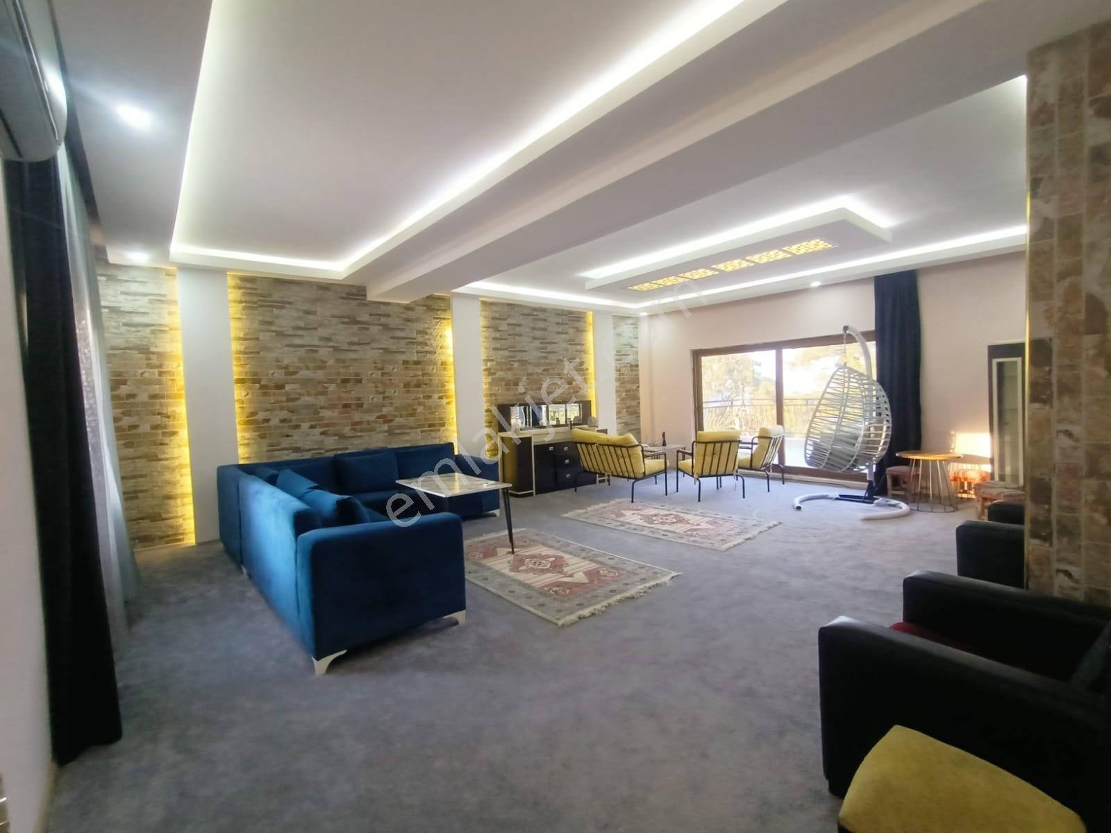 Konyaaltı Manzarası İle Kiralık Havuzlu Otoparkli Villa 5+1. - Görsel 22
