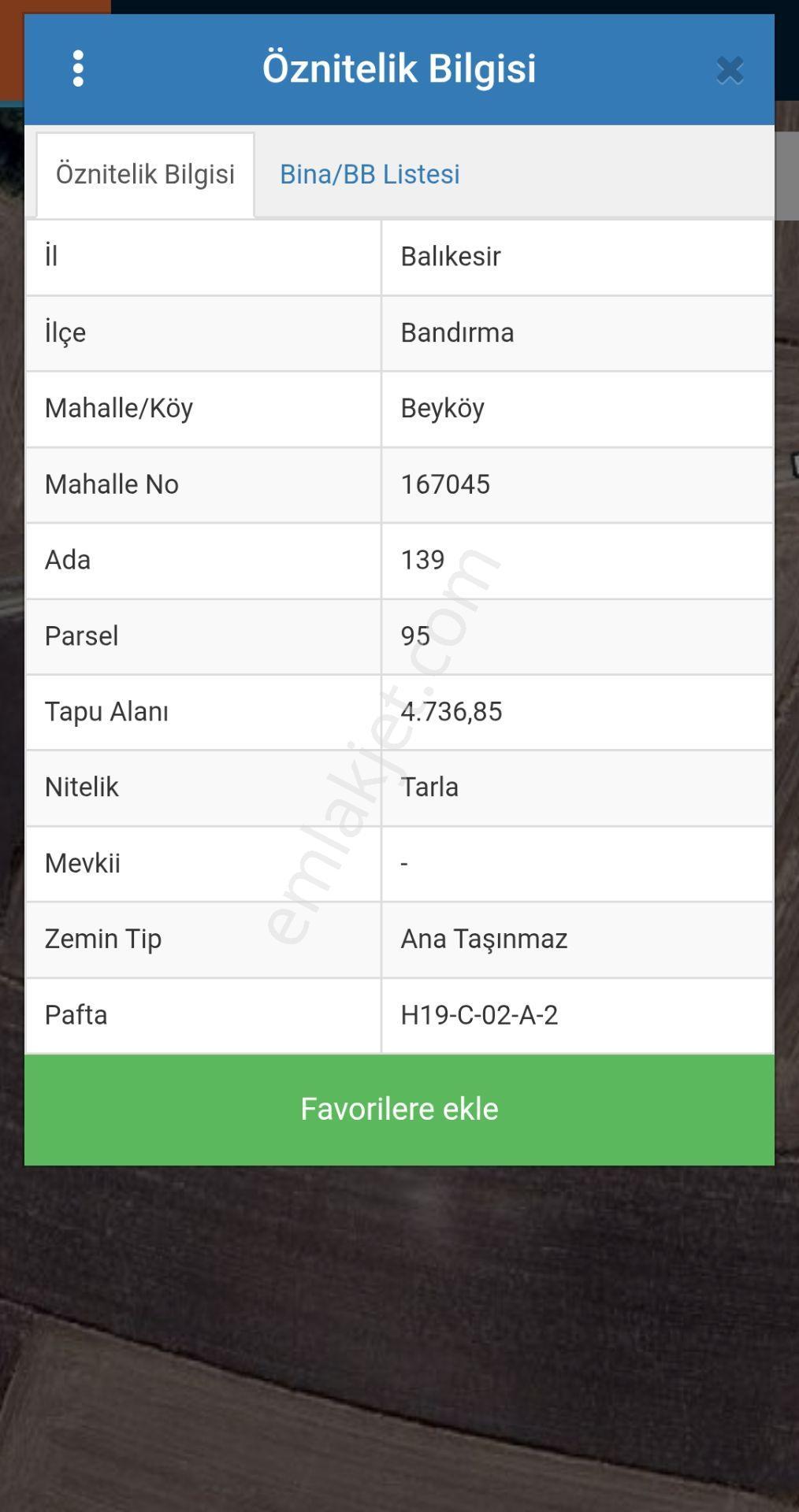 Cihan Emlak Tan Satılık Beyköy De Marmara Osb'ye 2 Km Mesafede Fırsat Tarla - Görsel 4