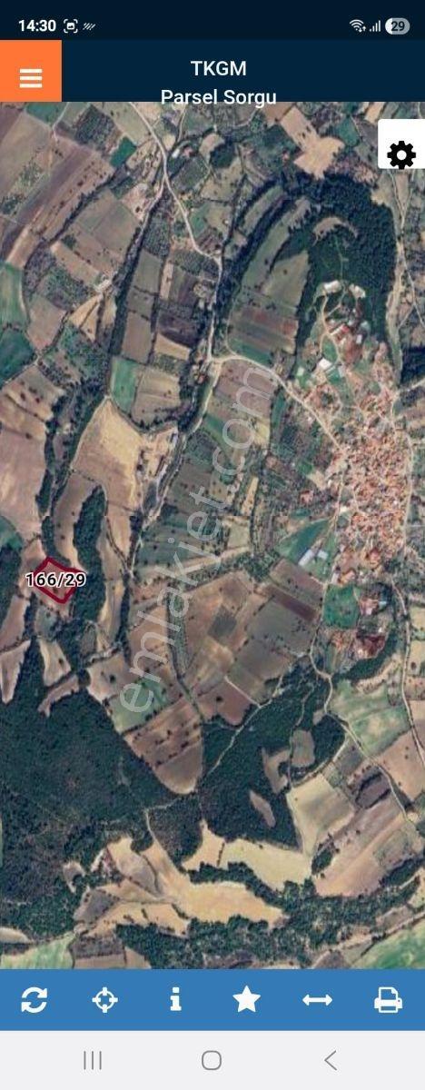 Çanakkalenin Gözdesi Kangırlı Köyü 10485 M2 Satılık Tarla - Görsel 3