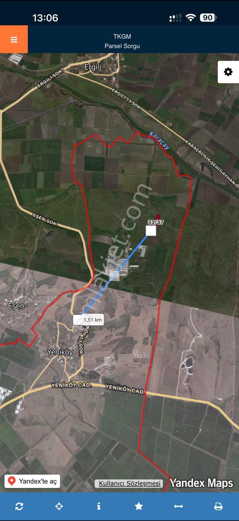 Balıkesir Manyas Yeniköy’de 5.627 M² Tarla - Görsel 2