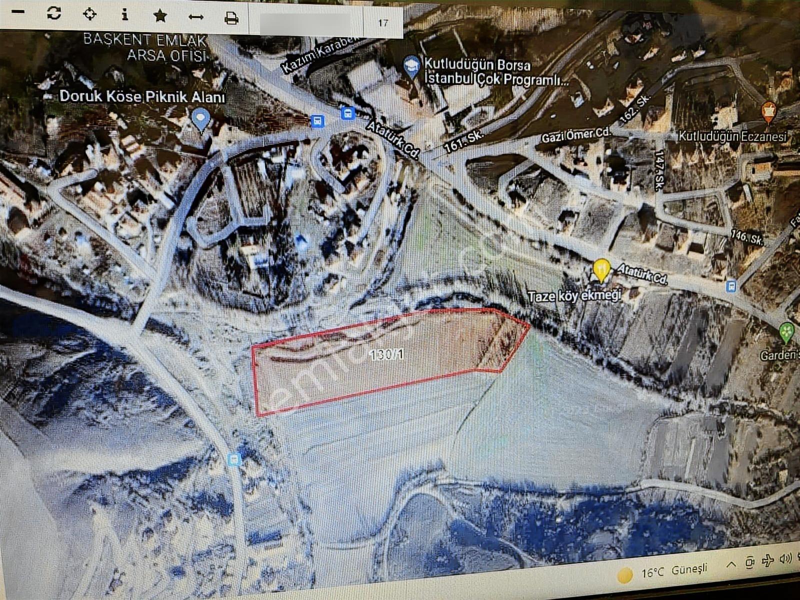 Acil!! Yatırımcılara Duyuru 153 Metre Köyün İçinde Fırsat Arsası - Görsel 4