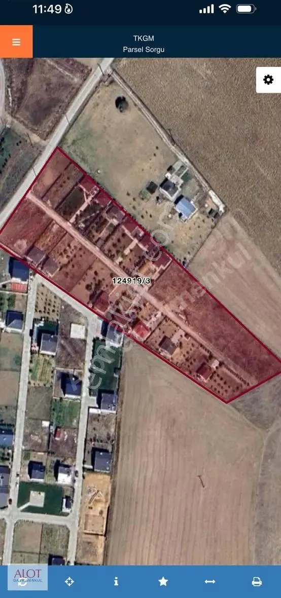 Ankara Gölbaşı Şirin Evler Kooperatif Satılık Hobi Bahçesi