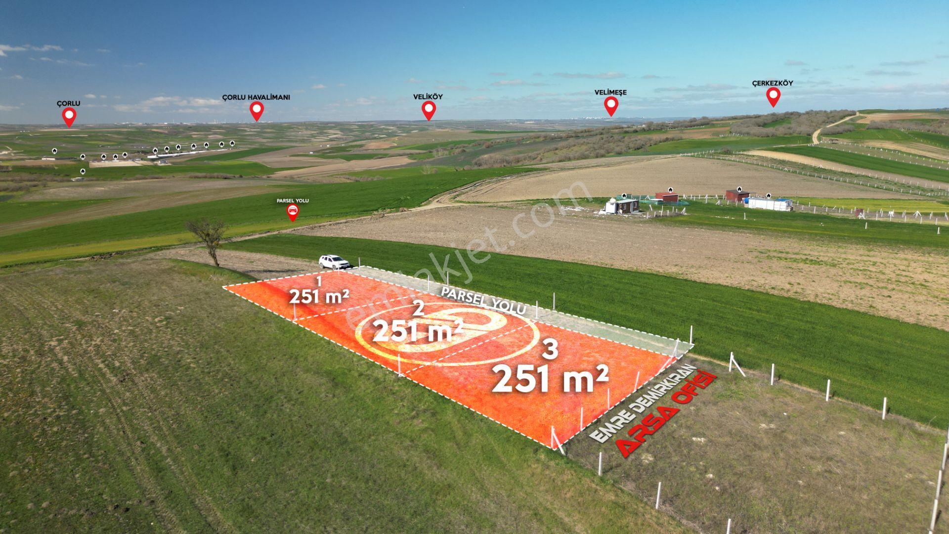 Silivri Değirmenköy'de Yerleşim İçerisinde 251 M² Satılık Tarla - Görsel 3