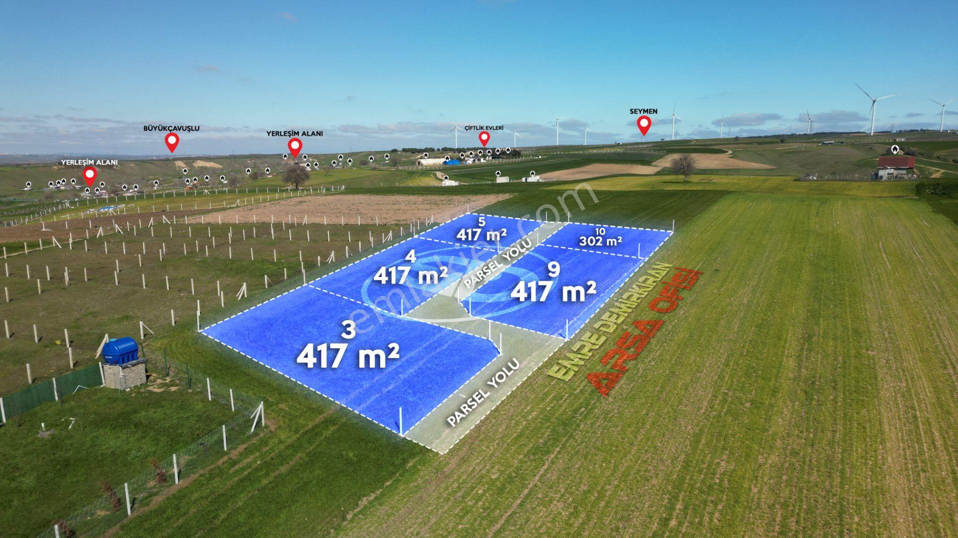 Silivri Değirmenköy'de Mahalleye Yakın 302/417m² Satılık Tarla - Görsel 2