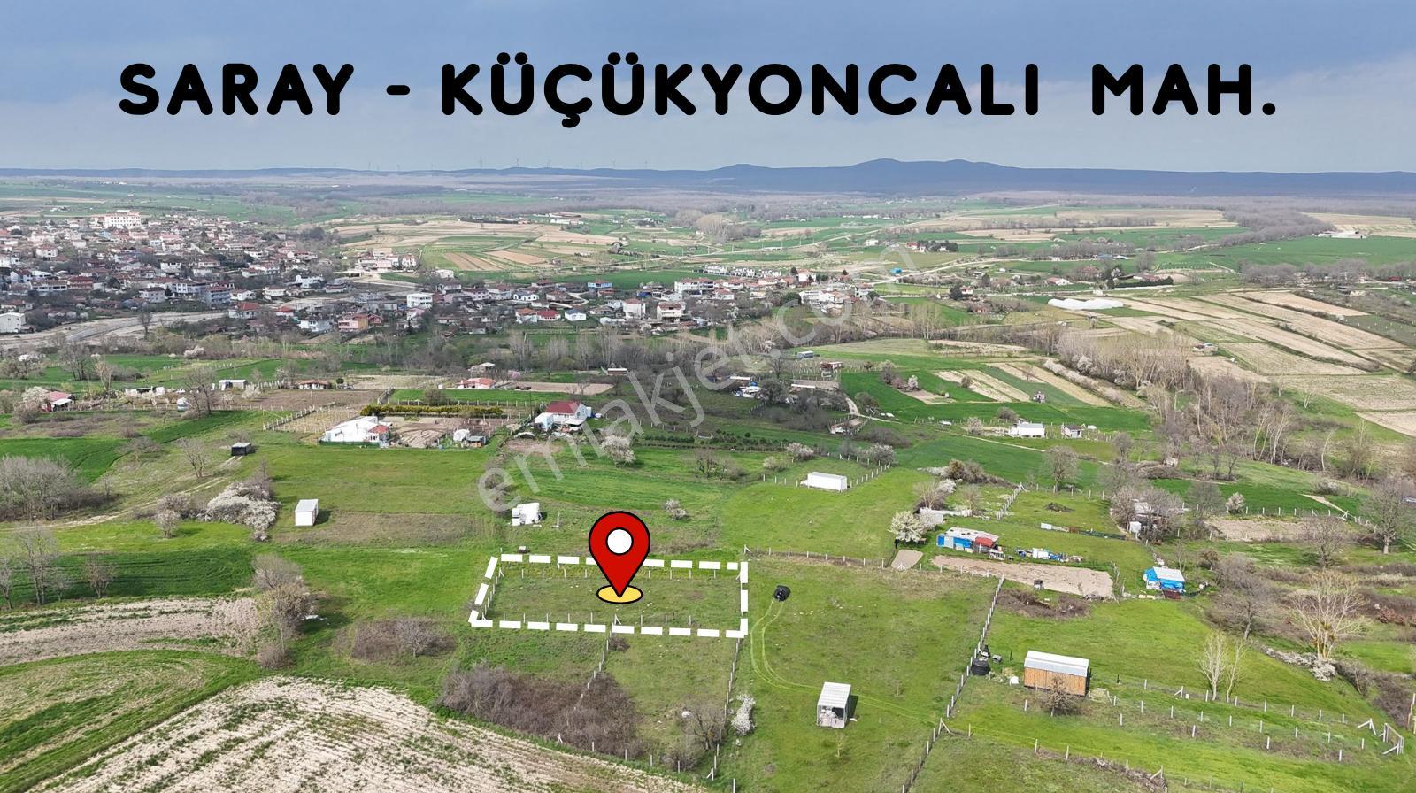 Güven'den Saray'da 766m² Tek Tapu Tel İle Çevrili Tarla !!!!!!