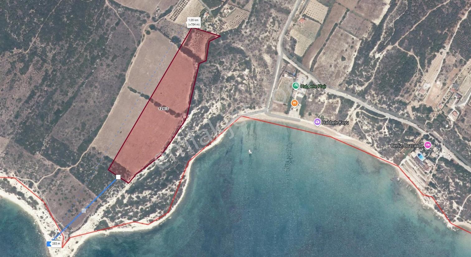 Çanakkale Bozcada'da Satılık Deniz Kenarı Arsa - Görsel 6
