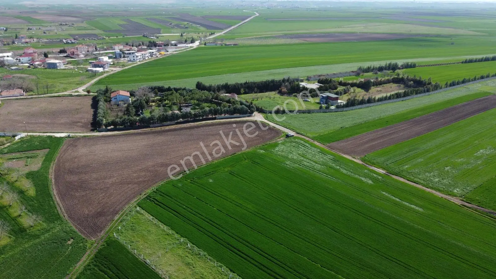 Ergene İğneler Köye Yakın Muvafakatnameli 641 M² Hisseli Tarla.! - Görsel 2