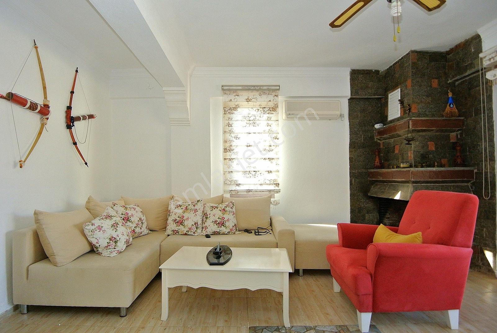 Mayakoyu Denize Sıfır Sitede Tam Cephe Manzaralı Havuzlu Villa - Görsel 17