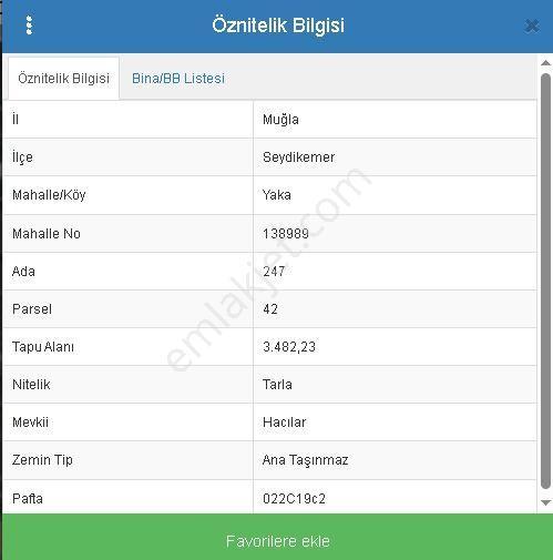 Stop’tan Seydikemer Yakaköy'de Doğayla İç İçe, Köy İçi İmarlı Satılık Tarla - Görsel 7