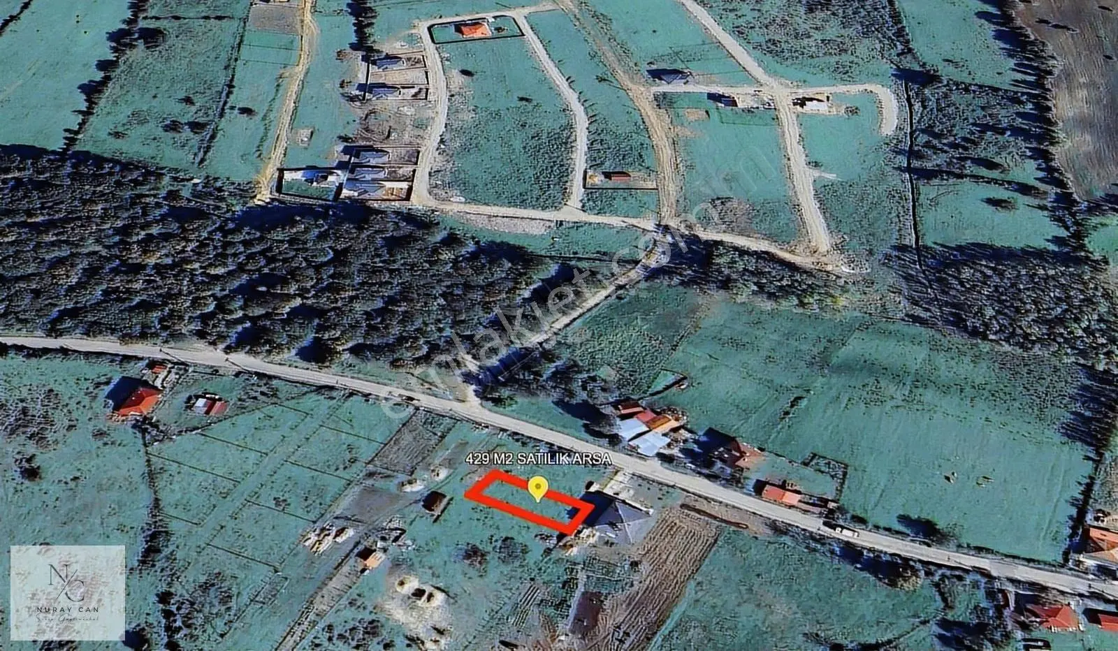 Sinop Abalı'da Yola Cepheli Konut İmarlı Satılık Arsa
