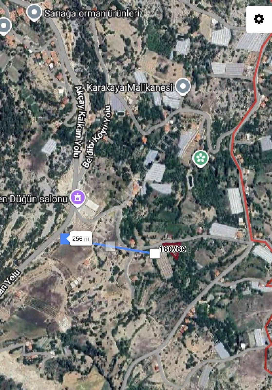 Antalya Kaş Sütleğen Mahallesinde Satılık Parsel Yola Cepheli - Görsel 2
