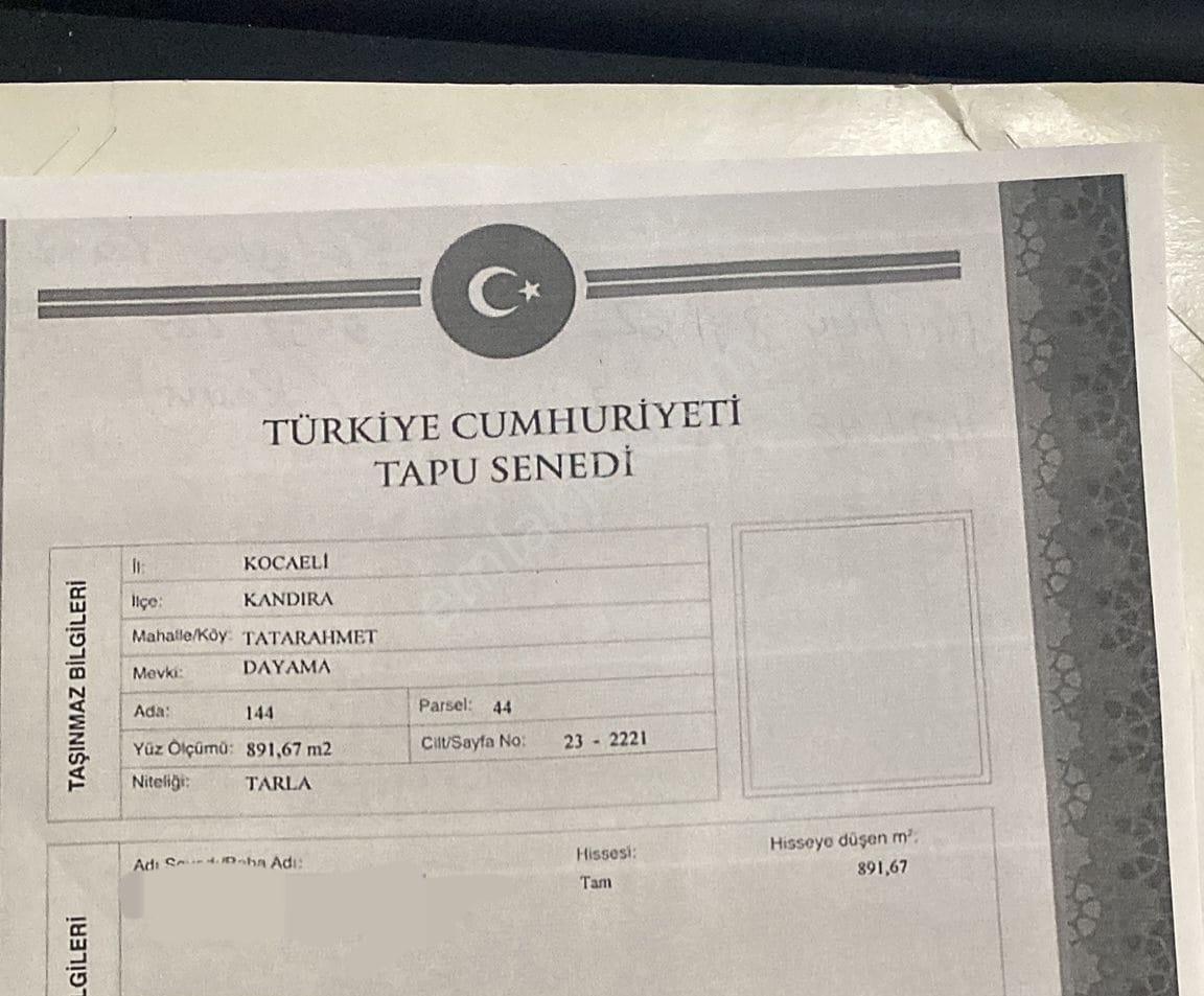 Kandıra Tatarahmette Tek Tapu Harika Arsa Araç Takaslı - Görsel 9