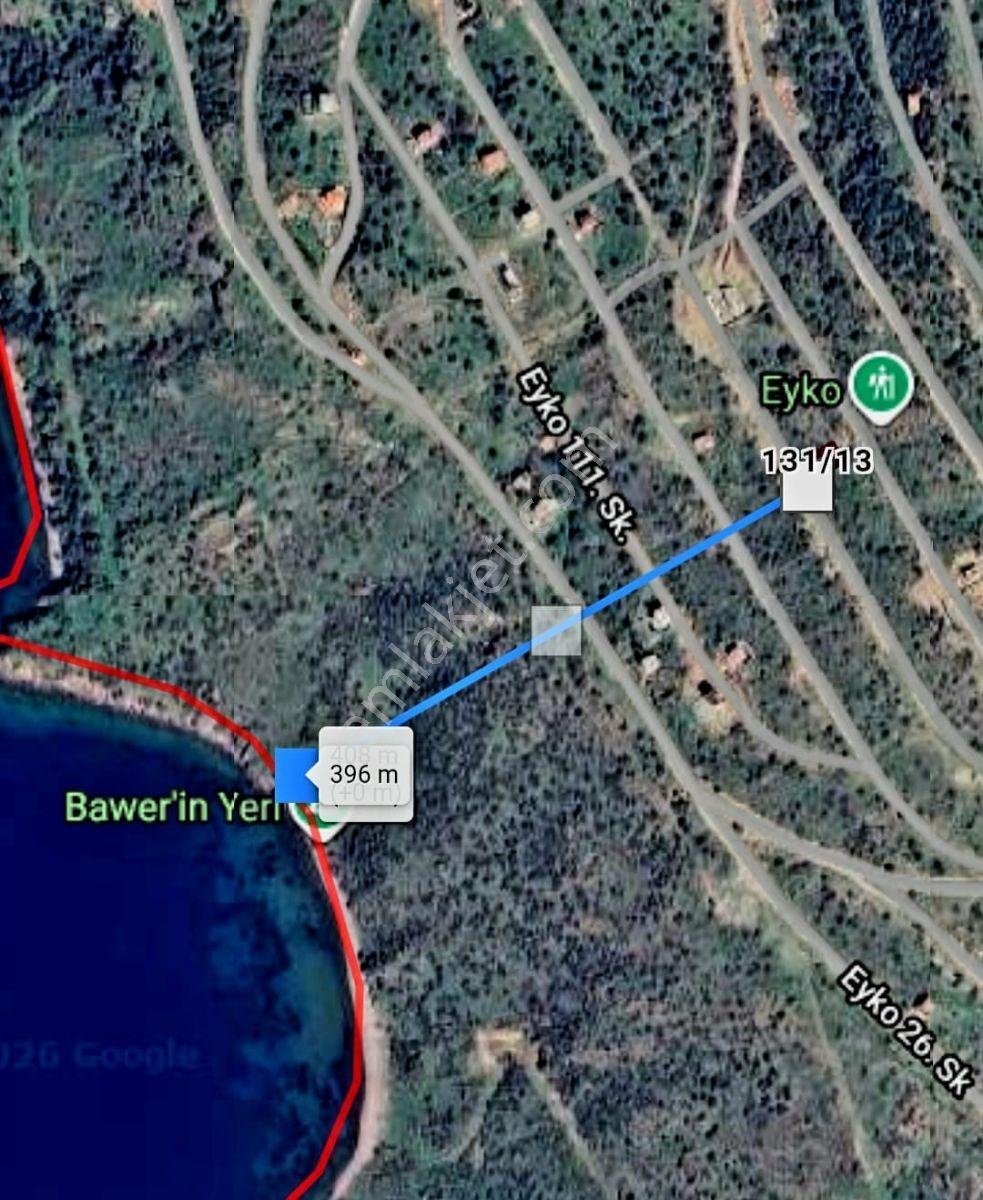 Çandarlı Eykoda Deniz Manzaralı, Villa İmarlı Fırsat Arsa - Görsel 5