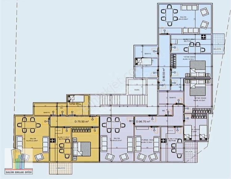 Salim Group'tan Yılsonu Teslim 3+1 & 2+1 Daireler - Görsel 2