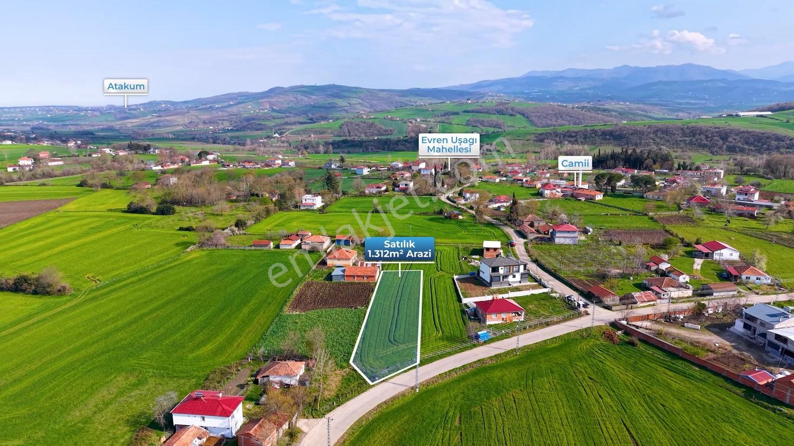 Evren Uşağı Merkezinde Köy Yerleşim İçinde Satılık Tarla - Görsel 29