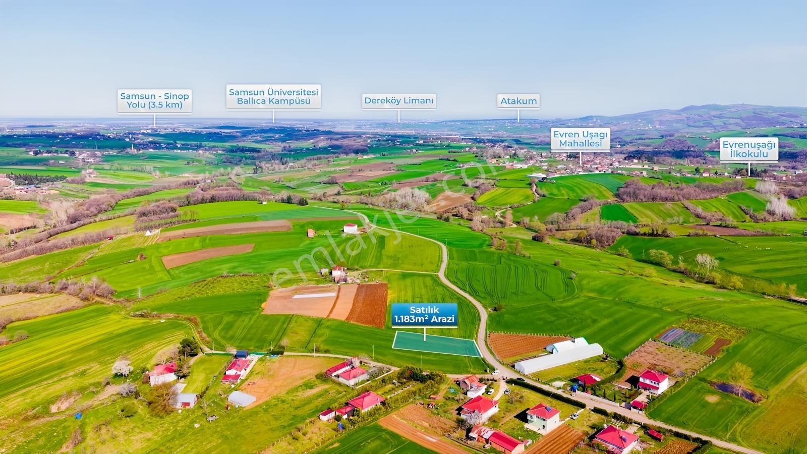 Evrenuşağında Yola Cephe Köy Yerleşim İçinde Satılık Tarla - Görsel 30
