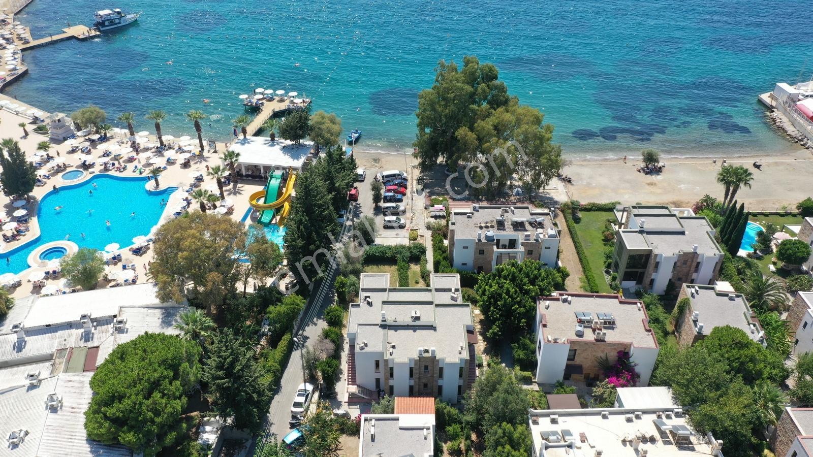 Bodrum Kumbahçede Ayrıcalıklı Konumda Denize Sıfır Bahçe Katı - Görsel 13