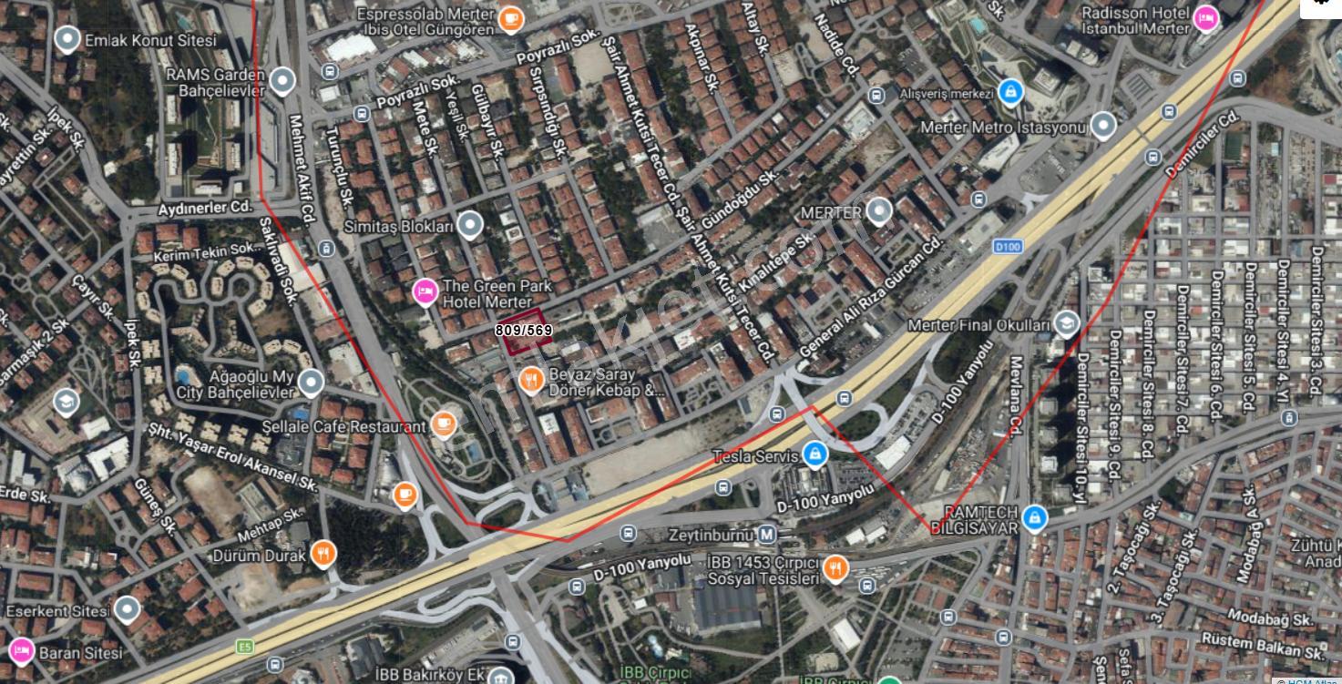 Merter Güngören Osmaniye Satılık 40m² Düz Giriş, Dükkan, Ofis, Büro, Mağza, Depo - Görsel 8
