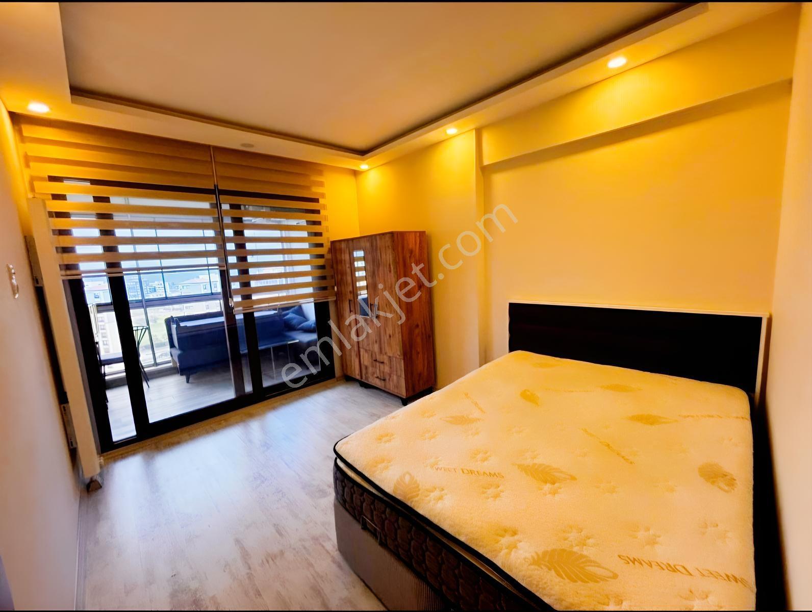 Güzelyurtun En Genıs 1+1 Lerinden Esyali Kiralık Merkezi Konumda - Görsel 6