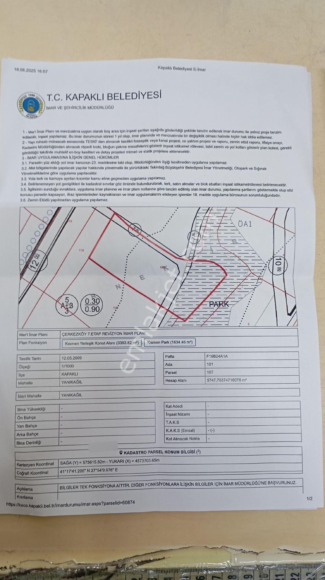 Sahibinden Köy İçi Arsa