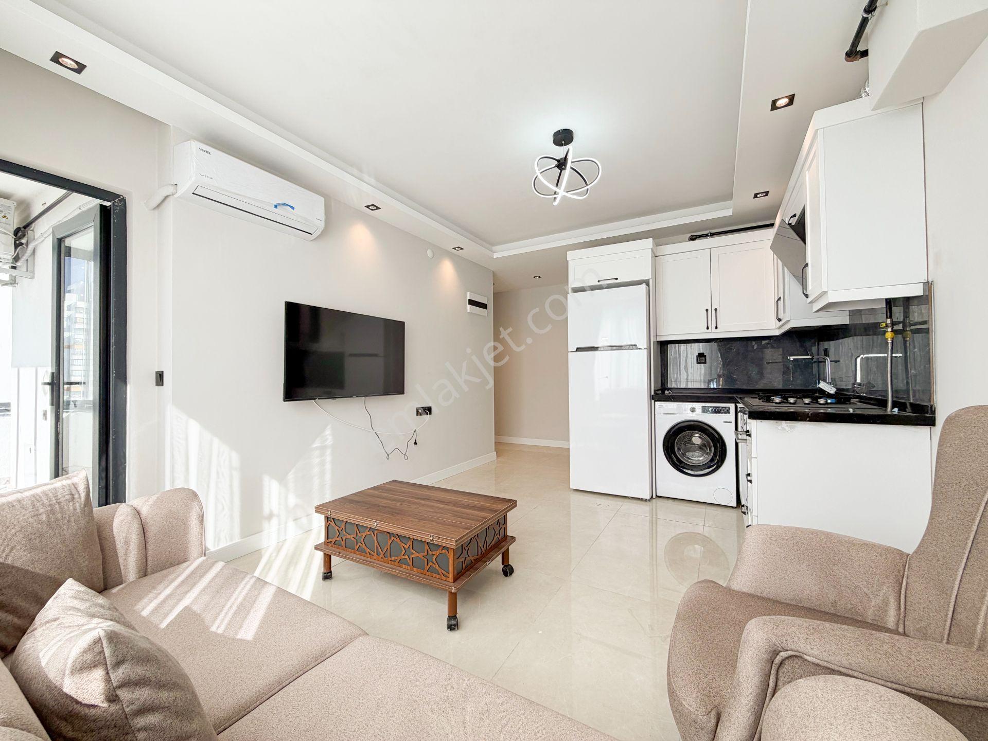 Klima Kombi Cam Balkon Tam Donanımlı 1+1 Daire - Görsel 18