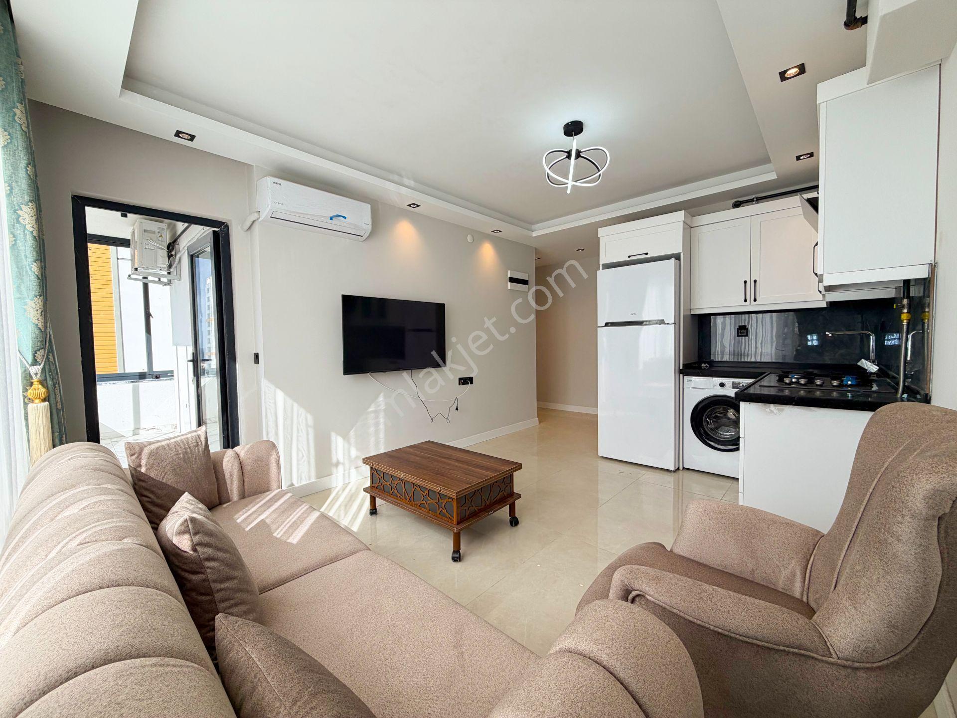 Klima Kombi Cam Balkon Tam Donanımlı 1+1 Daire - Görsel 17