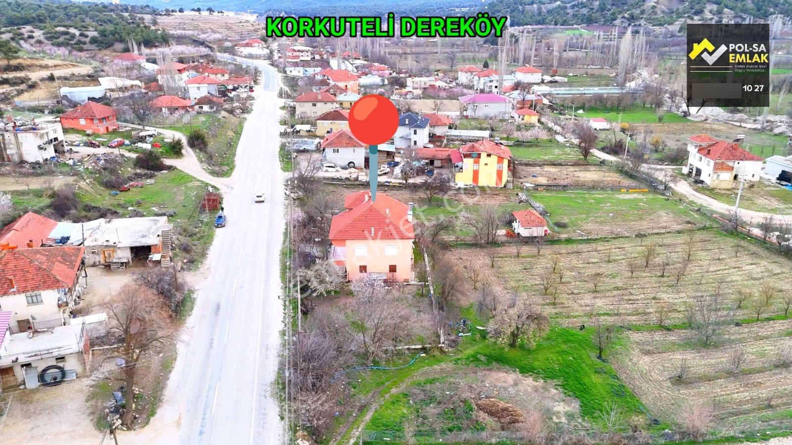 Korkuteli Dereköy'de Satılık Müstakil Ev - Görsel 18