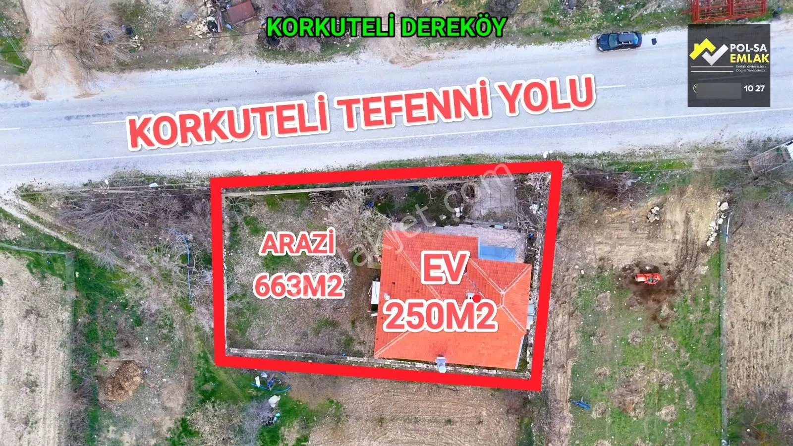 Korkuteli Dereköy'de Satılık Müstakil Ev - Görsel 12