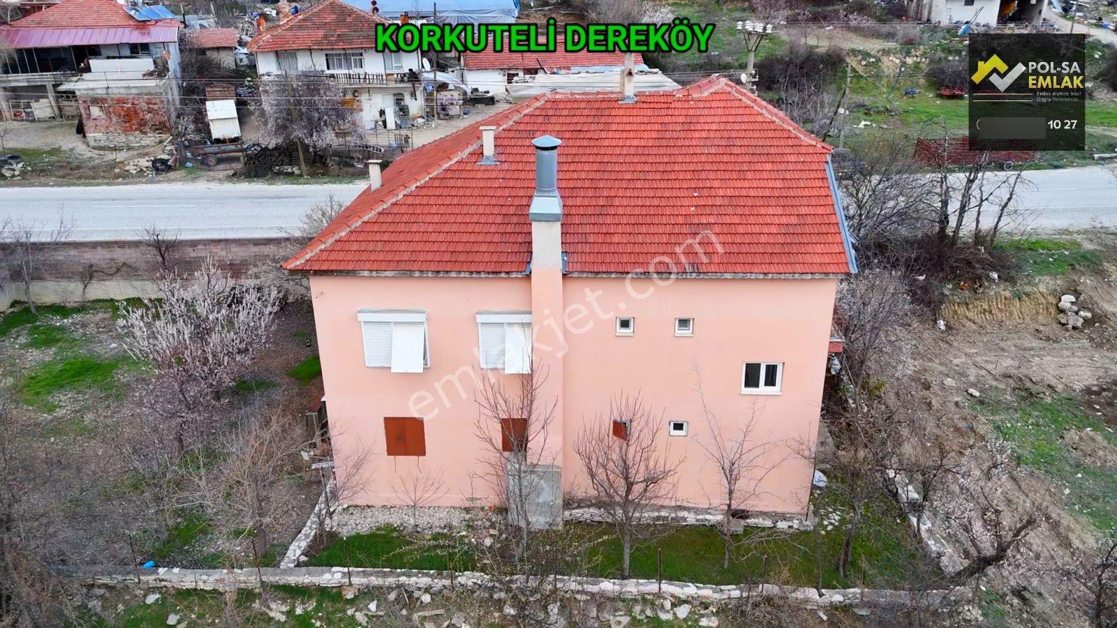 Korkuteli Dereköy'de Satılık Müstakil Ev - Görsel 31